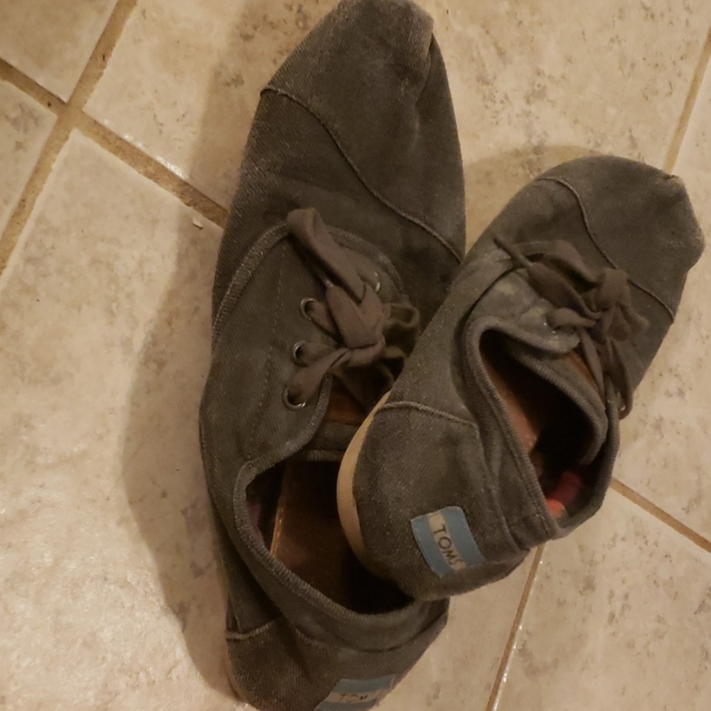 Tom's Blue laceup